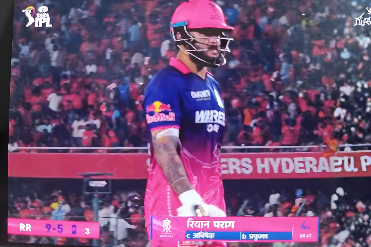 Rajasthan lost half of their team while the scoreboard was still in single digits