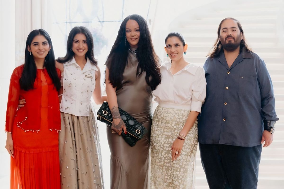 Rihanna Visits Ambani Home in Mumbai for Fenty India Launch