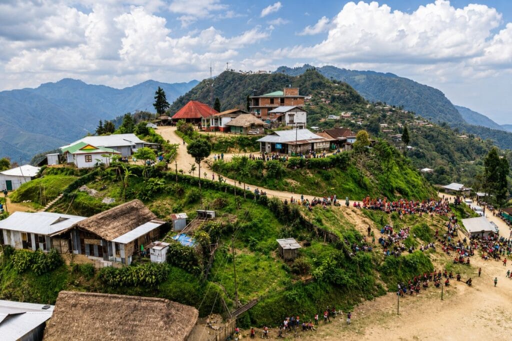 Lungwa Village, Mon District, Nagaland