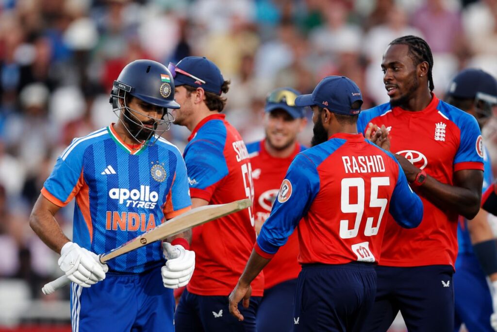 India's Biggest T20I Defeat Ever Bowled Out for 76, Lose by 125 Runs to England