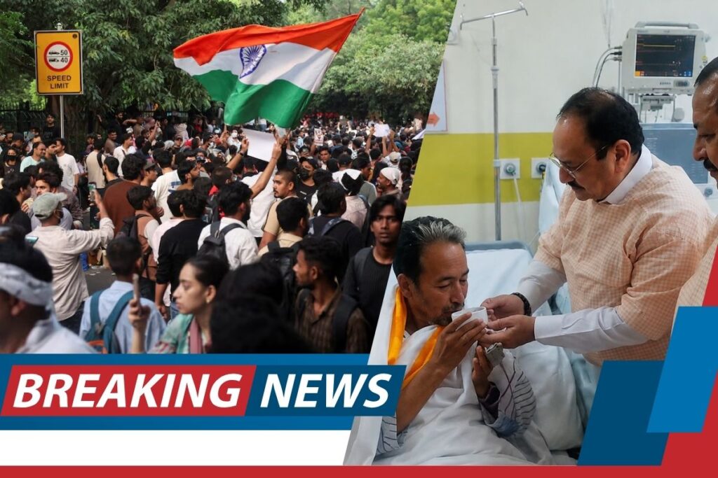 Sonam Wangchuk Ends Hunger Strike After Meeting Nadda, Singh; CJP Says Protest Will Continue