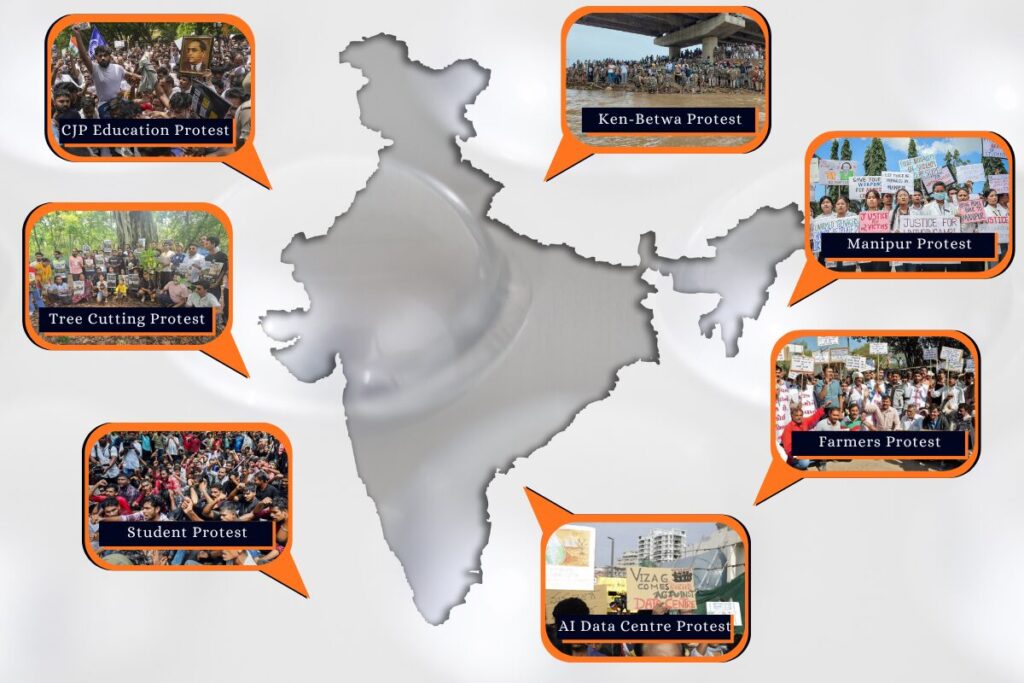 Top 7 Biggest Protests Happening in India Right Now