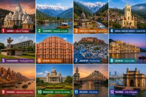 12 Famous Indian Cities