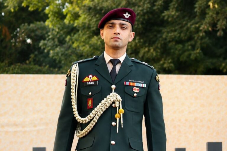 Major Rishabh Singh Sambyal Retirement