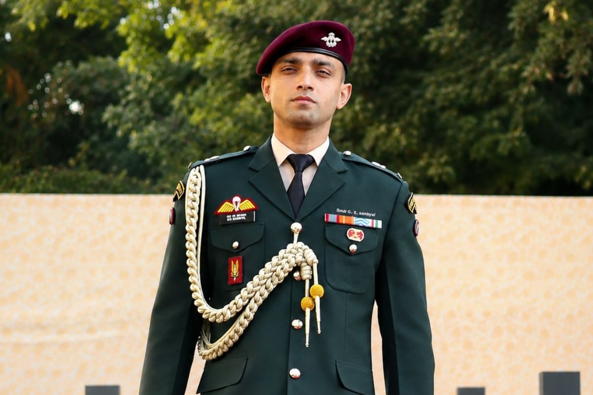 Major Rishabh Singh Sambyal Retirement
