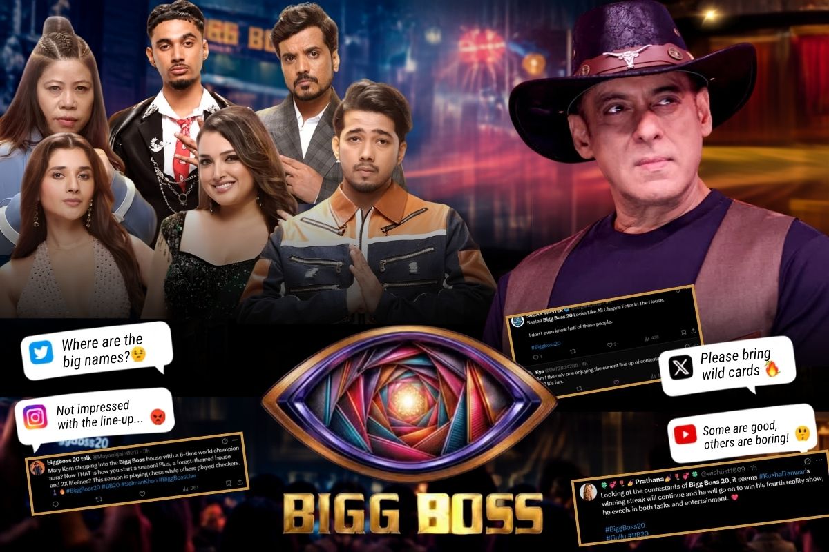 Bigg Boss 20 contestants and early fan reactions