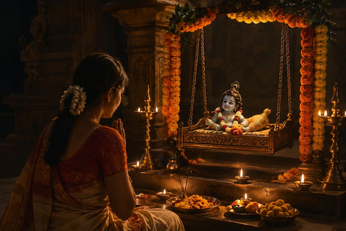 What Happens During Nishita Kaal on Janmashtami and Why Is It Important