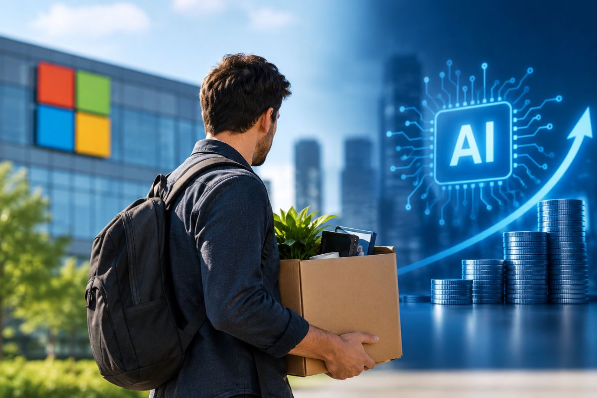 Microsoft’s 60,000 Exit Offers Why the AI Race Is Being Funded by Voluntary Goodbyes