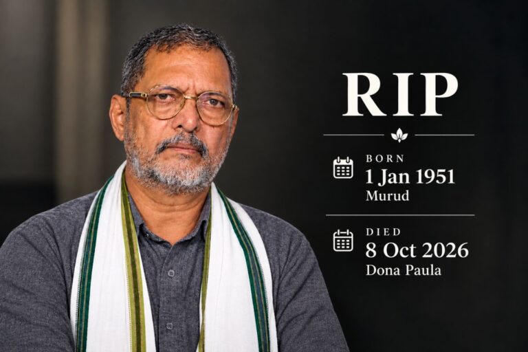 Nana Patekar Dies at 75 The Actor Who Made a Stare Louder Than a Speech