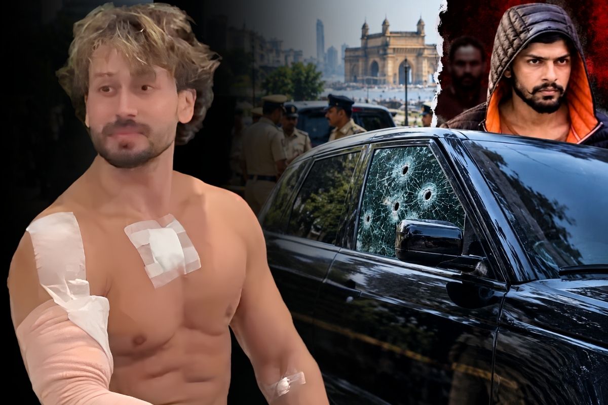 Tiger Shroff Car Firing